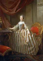 Porträt von Prinzessin Maria Luisa von Parma, später Königin von Spanien
